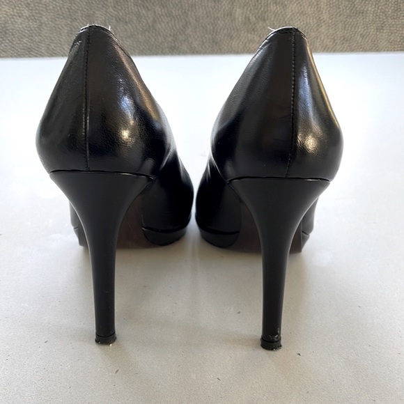 Stuart Weitzman Platswoon leather stiletto pumps - Picture 6 of 13